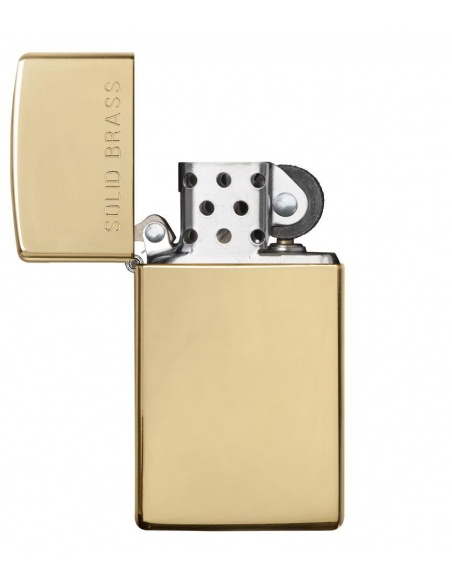 Bricheta Zippo 1654 Slim Solid Brass
