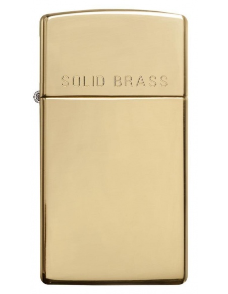Bricheta Zippo 1654 Slim Solid Brass