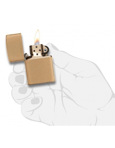 Bricheta Zippo 204 Brushed Brass