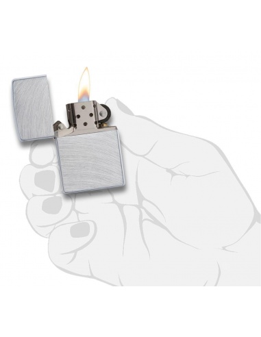 Bricheta Zippo 24647 Chrome Arch Finish