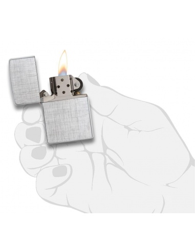 Bricheta Zippo 28181 Linen Weave 