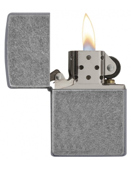 Bricheta Zippo 121FB Antique Silver Plate