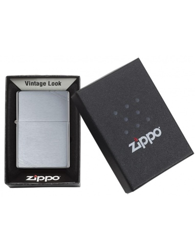 Bricheta Zippo 230 Vintage Brushed Chrome