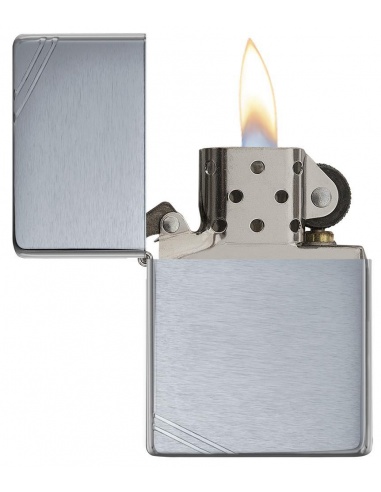 Bricheta Zippo 230 Vintage Brushed Chrome