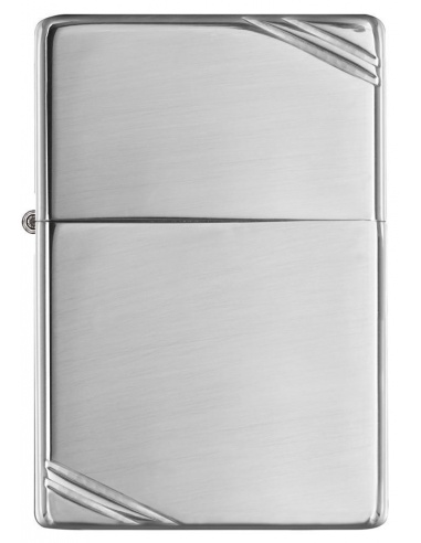 Bricheta Zippo 260 High Polish Chrome Vintage with Slashes