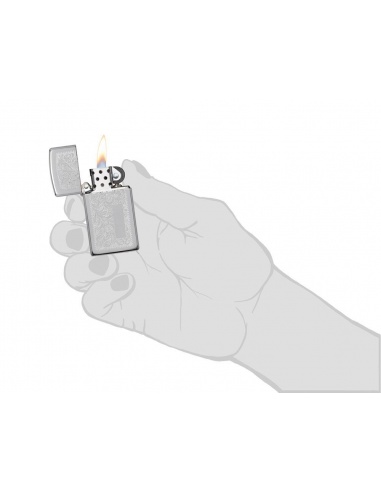 Bricheta Zippo 1652 Slim Chrome Venetian