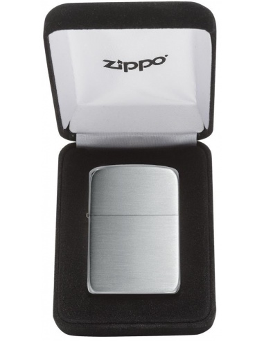 Bricheta Zippo 24 Hand Satin Sterling Silver 1941 Replica