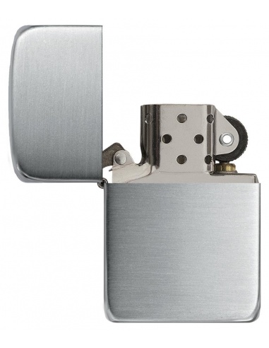 Bricheta Zippo 24 Hand Satin Sterling Silver 1941 Replica