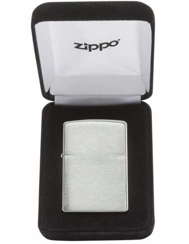 Bricheta Zippo 13 Brushed Sterling Silver