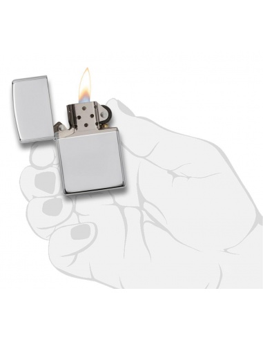 Bricheta Zippo 15 High Polish Sterling Silver