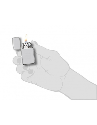 Bricheta Zippo 1500 Slim Sterling Silver