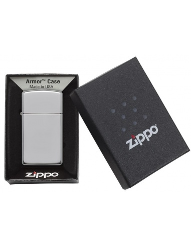 Bricheta Zippo 1606 Slim Armor High Polish Chrome 