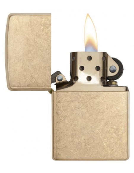 Bricheta Zippo 28496 Armor Tumbled Brass 