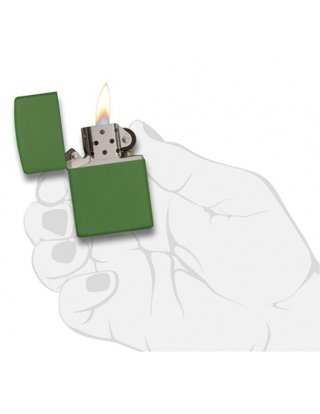 Bricheta Zippo 228 Moss Green Matte