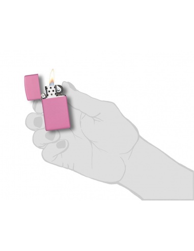Bricheta Zippo 1638 Slim Pink Matte