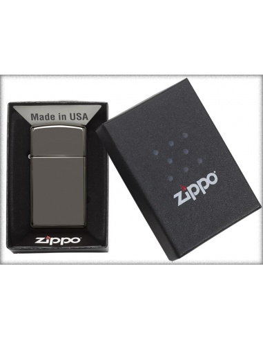 Bricheta Zippo 20492 Slim Black Ice