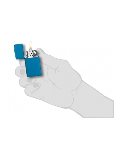 Bricheta Zippo 20494 Slim High Polish Blue