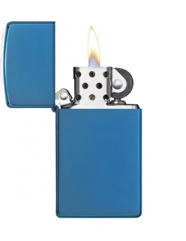 Bricheta Zippo 20494 Slim High Polish Blue