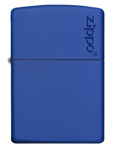 Bricheta Zippo 229ZL Royal Blue Matte with Zippo Logo