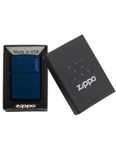 Bricheta Zippo 239ZL Navy Matte with Zippo Logo