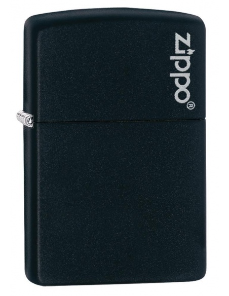 Bricheta Zippo 218ZL Black Matte with Zippo Logo