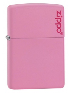 Bricheta Zippo 238ZL Pink Matte with Zippo Logo