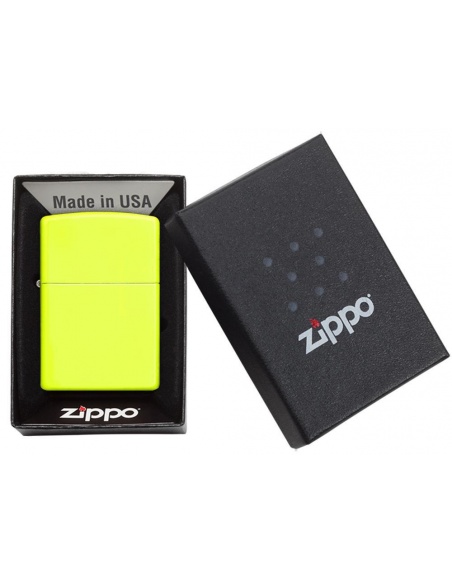 Bricheta Zippo 28887 Neon Yellow