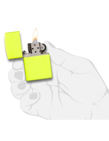 Bricheta Zippo 28887 Neon Yellow