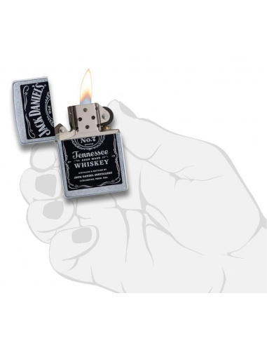 Bricheta Zippo 24779 Jack Daniel's Old No. 7 