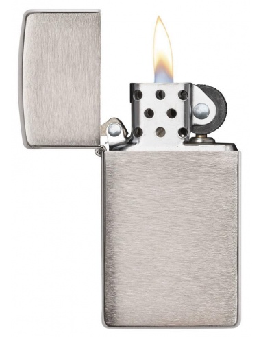 Bricheta Zippo 1600 Genuine Slim Brushed Chrome