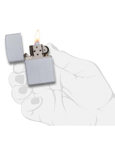 Bricheta Zippo 205 Classic Satin Chrome