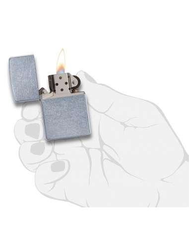 Bricheta Zippo 207 Regular Street Chrome