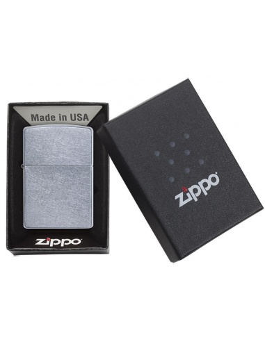 Bricheta Zippo 207 Regular Street Chrome