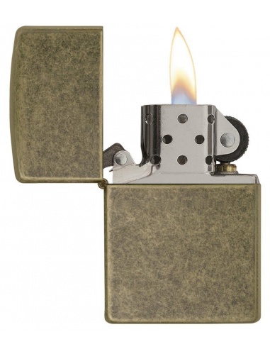 Bricheta Zippo 201FB Antique Brass 