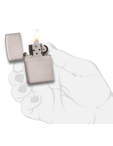 Bricheta Zippo 162 Armor Brushed Chrome