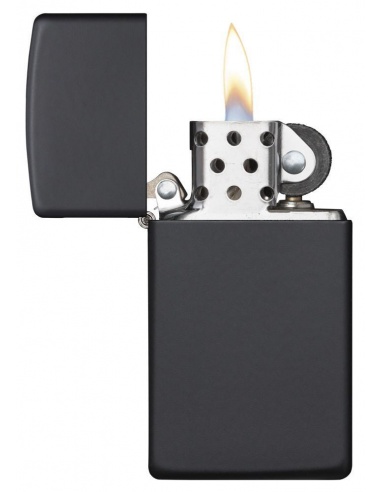 Bricheta Zippo 1618 Slim Black Matte
