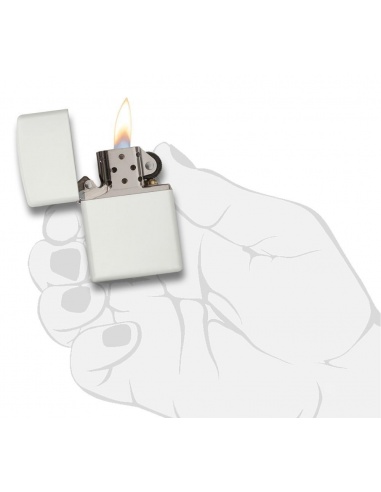 Bricheta Zippo 214 Classic White Matte