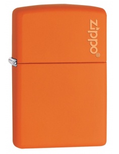 Bricheta Zippo 231ZL Orange Matte with Zippo Logo