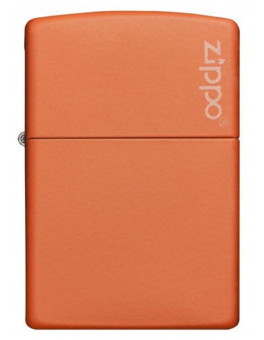 Bricheta Zippo 231ZL Orange Matte with Zippo Logo