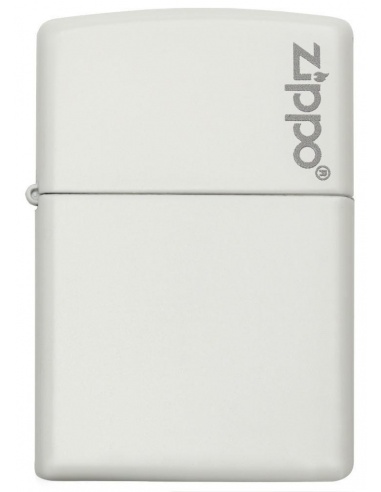 Bricheta Zippo 214ZL White Matte with Zippo Logo