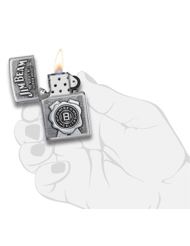 Bricheta Zippo 29829 Jim Beam Bourbon