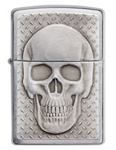 Bricheta Zippo 29818 Skull With Brain Surprise