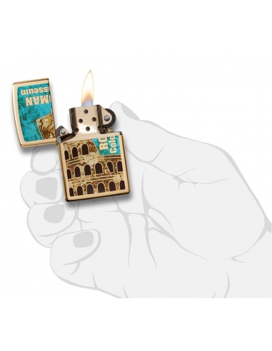 Bricheta Zippo 29497 Roman Colosseum-Italy