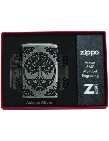Bricheta Zippo 29670 Tree of Life-2 Sided