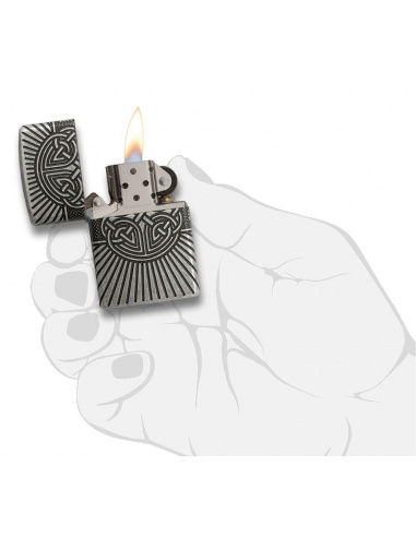 Bricheta Zippo 29667 Celtic Cross-2 Sided