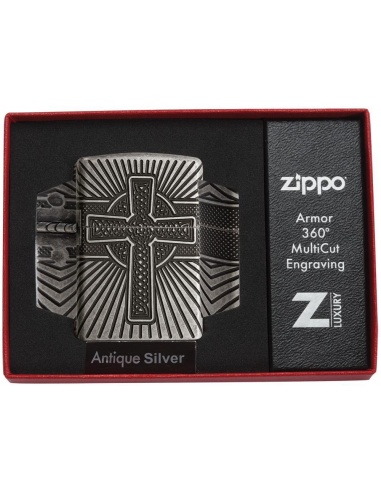 Bricheta Zippo 29667 Celtic Cross-2 Sided