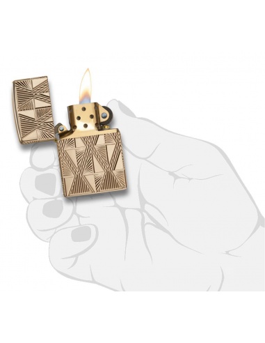 Bricheta Zippo 29671 Diamond Design