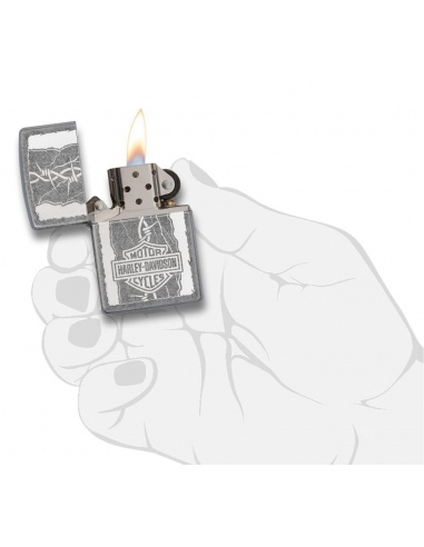 Bricheta Zippo 29560 Harley Davidson-Logo