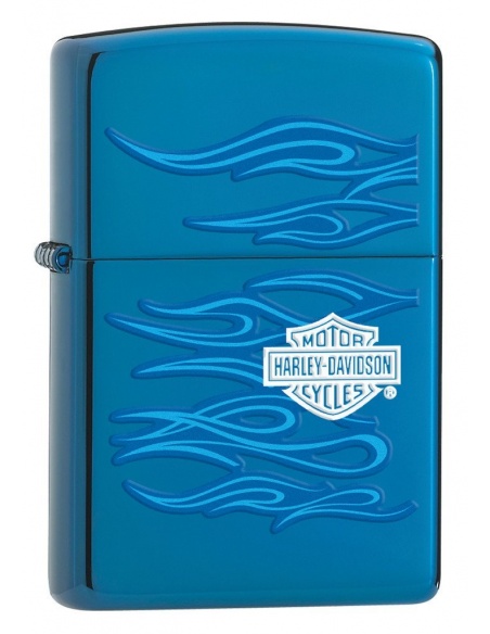 Bricheta Zippo 20711 Harley Davidson-Blue Flames