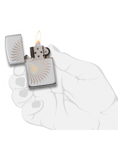 Bricheta Zippo 29726 Flame Rays